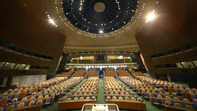 The Irish Times view on the UN general assembly: a challenge to the liberal consensus