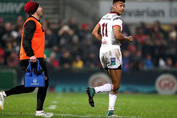Ulster’s Robert Baloucoune banned for two weeks