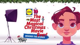 Behind the scenes making the Lidl Christmas movie