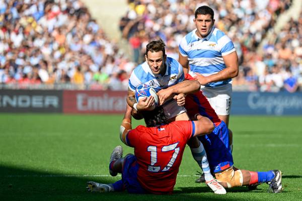 Argentina beat spirited Chile in first all-South American Rugby World Cup contest