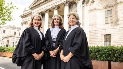 Three sisters called to the Bar of Ireland together on the same day