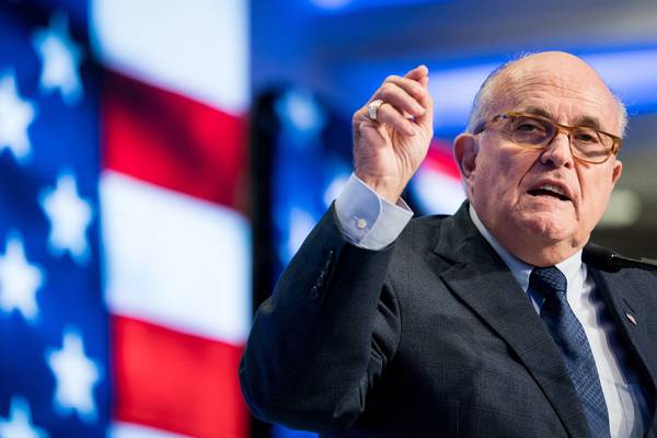 Rudy Giuliani: Trump will stay loyal but jokes he has ‘insurance’