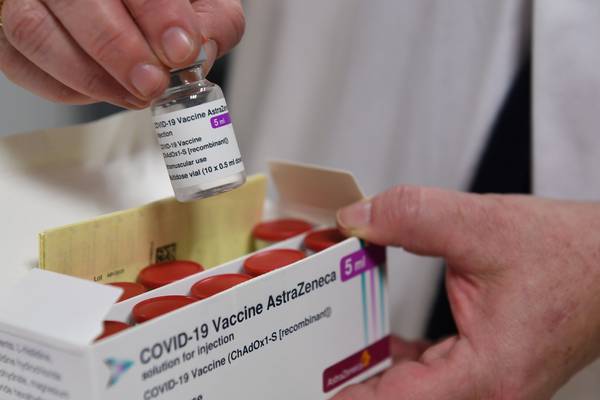 First 21,000 doses of AstraZeneca vaccine arriving in State is ‘big day’ , Donnelly says