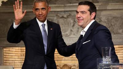 Obama tells Greece: ‘Austerity alone cannot deliver prosperity’