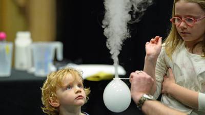 Science week gets under way with a (controlled) bang