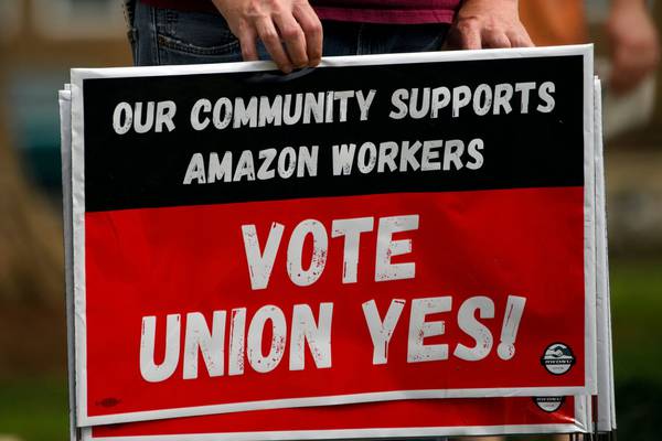 The Irish Times view on Amazon unionisation vote: Bellwether for the tech sector