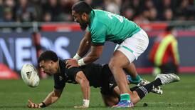 All Blacks vs Ireland: Aki for Ringrose set to be only change to third Test XV