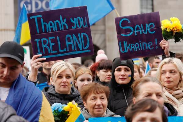 Most Ukrainians came to Ireland due to English language and distance from Russia