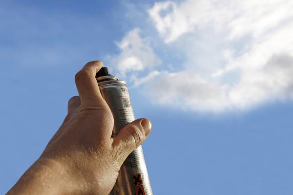 Aerosol cans could explode on window sills  in hot weather, warns fire brigade