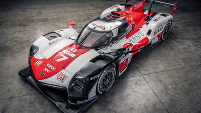 Toyota unveils its new 24-hour party piece for Les Mans campaign