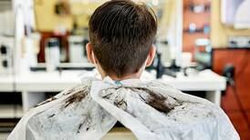 The boy was led to the barber’s chair with a docile resignation as of a lamb to the slaughter