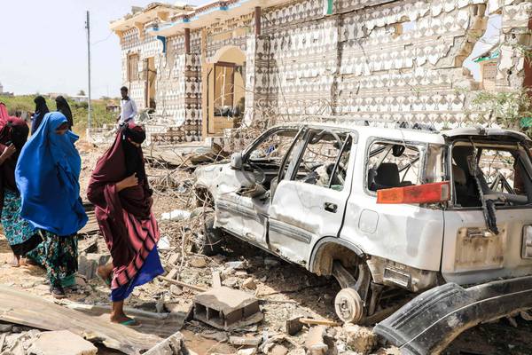 Five dead in militant attack in Somalia as drought sweeps country