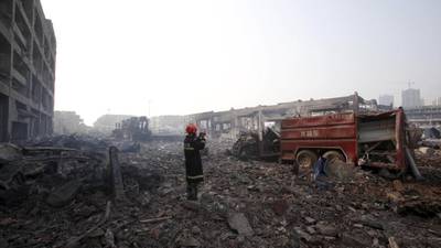 Toxic chemical on Tianjin site ‘70 times allowed limit’