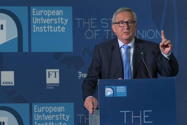 Unanimity impedes EU decision-making, says Jean Claude Juncker