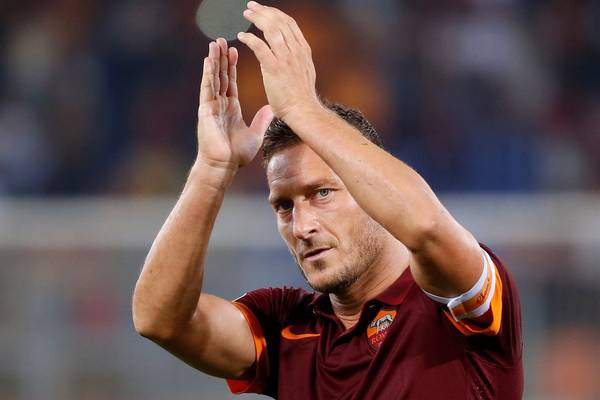 Francesco Totti declines to confirm retirement