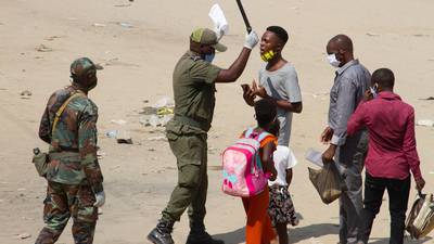 Seven men and boys reportedly killed by Angolan forces implementing Covid rules