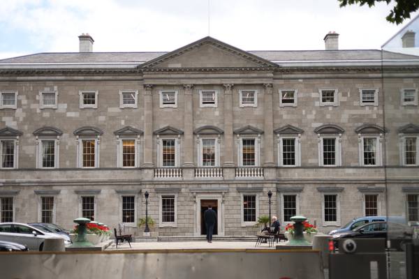 Leinster House trespass suspect alleged to have written graffiti on Proclamation frame 