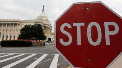 Muted reaction to US shutdown belies deeper fear of default
