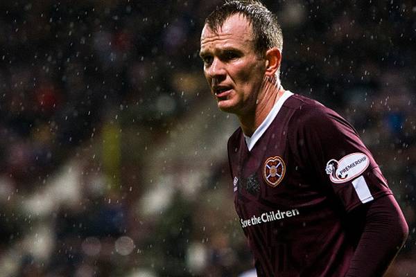 Glenn Whelan has left Hearts after just four months