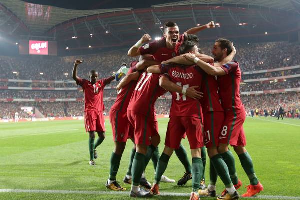 Portugal consign Switzerland to World Cup playoffs