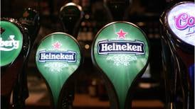 Heineken to lift price of pint by 6 cents from June