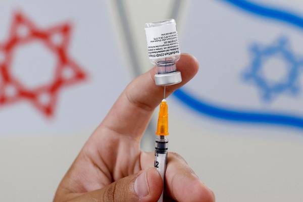Israel reports drop in Pfizer vaccine protection against infection
