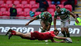 Paul Asquith’s late try saves Scarlets’ blushes against Benetton