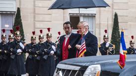 Rain forces Trump to cancel France memorial at US cemetery