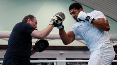 Anthony Joshua turns the alarm clock off to prepare for Povetkin