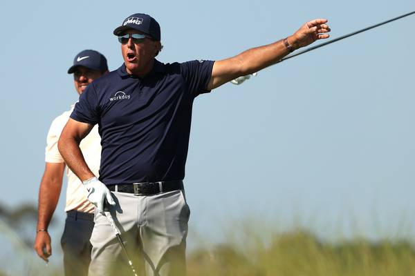 Nicklaus and Woods lead the plaudits for Phil Mickelson