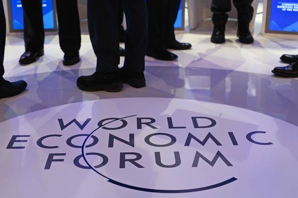 Selfie protocol and staying on message in and away from the Davos spotlight