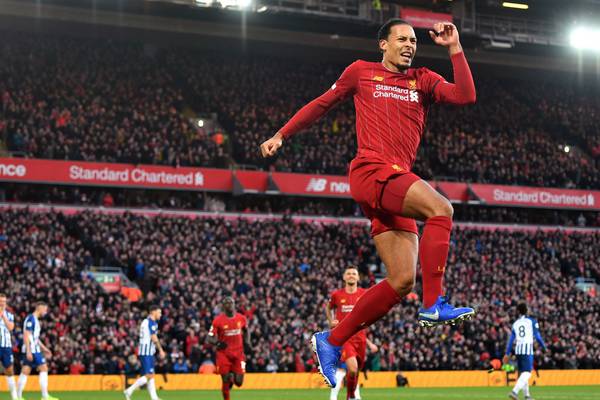 Liverpool extend their lead despite late scare