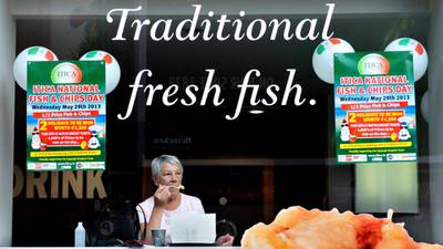 Queues ‘going out the door’ for Italian fish and chip day