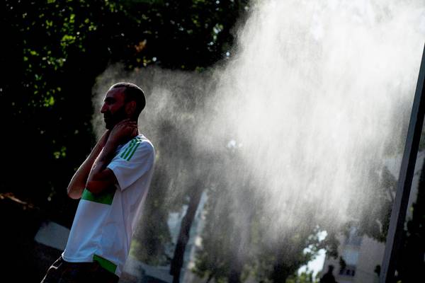 Temperatures soar as second extreme heatwave hits continental Europe
