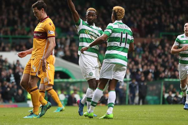 Celtic maintain unbeaten run with Motherwell win