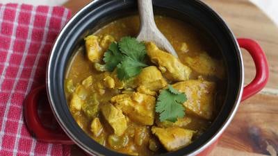 Chicken curry in a hurry
