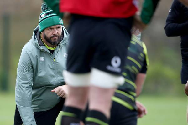 Andy Farrell reshuffles his hand for rescheduled Italy game