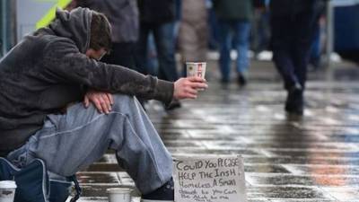 Number sleeping rough in Dublin rises 56% in a year