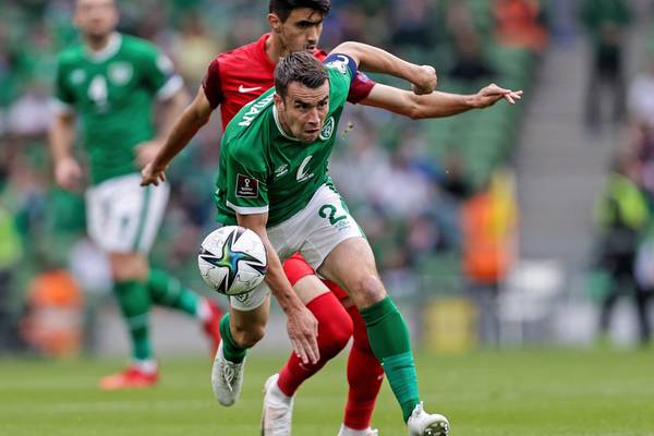 Séamus Coleman ruled out of Ireland’s clash with Serbia