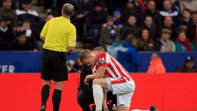 Stoke without Ryan Shawcross for Liveprool second-leg