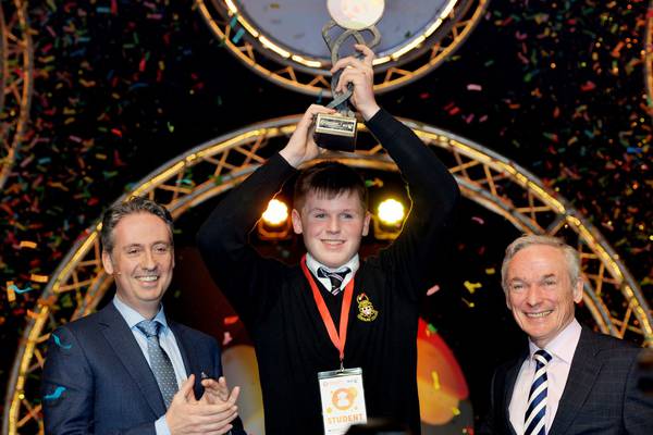 Young Scientist: Terenure College student (16) wins for data project