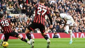 Tottenham serve up another spirited if uneven display against Bournemouth