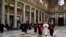 Changed times at Vatican as Pope Francis makes first public outing