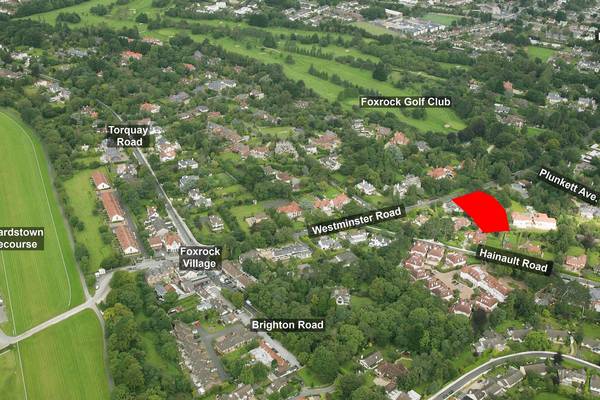 Foxrock house site sells for €750,000