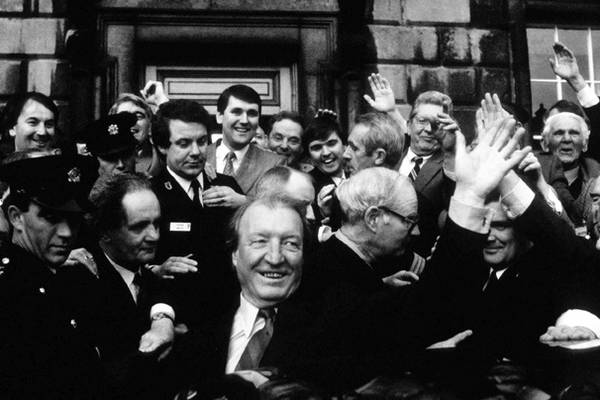 State papers: ‘I cried with joy' when Haughey re-elected