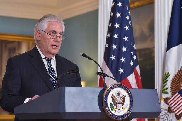 Tillerson likens Iran to North Korea in attack on ‘failed’ nuclear deal