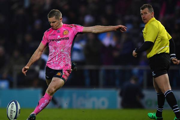 Gareth Steenson signs new two-year deal with Exeter Chiefs