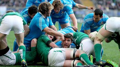 Italy unlikely to cope with a focused Irish side