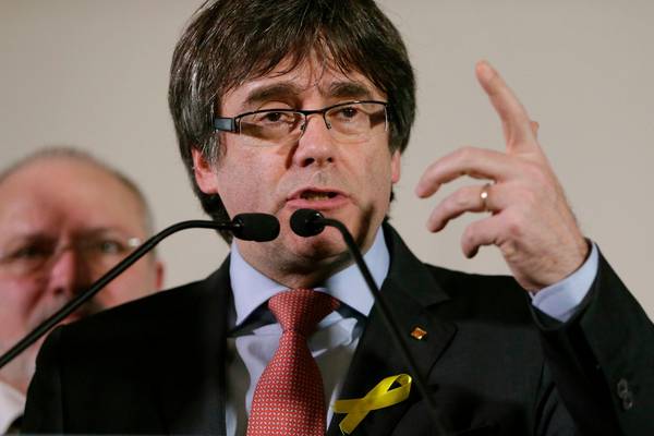 Deposed Catalan leader floats idea of being sworn in from Belgium