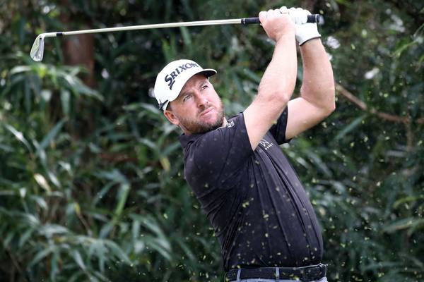 Graeme McDowell in pursuit of Byeong Hun An at CJ Cup